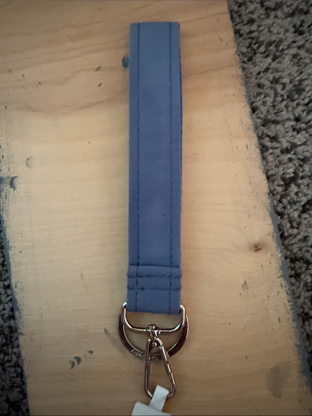 Blue  Key Fob Wristlet - Classic Carry
